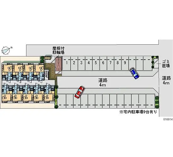 ★手数料０円★川越市石原町　月極駐車場（LP）